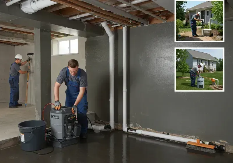 Basement Waterproofing and Flood Prevention process in Madison County, GA